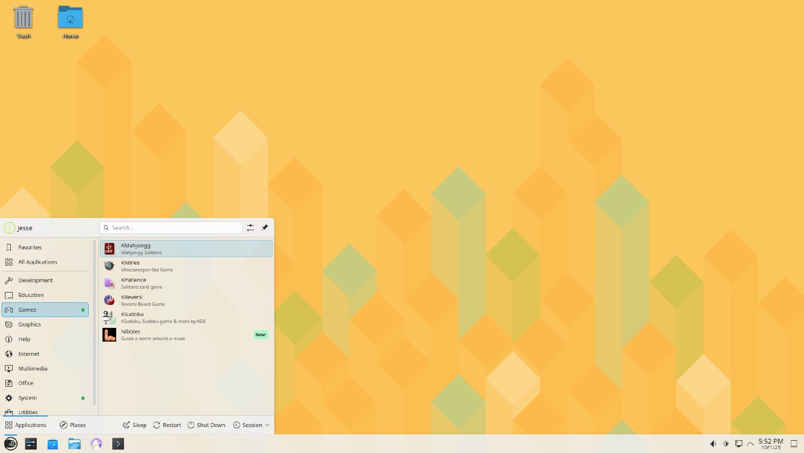 Pulpit openSUSE Leap 16