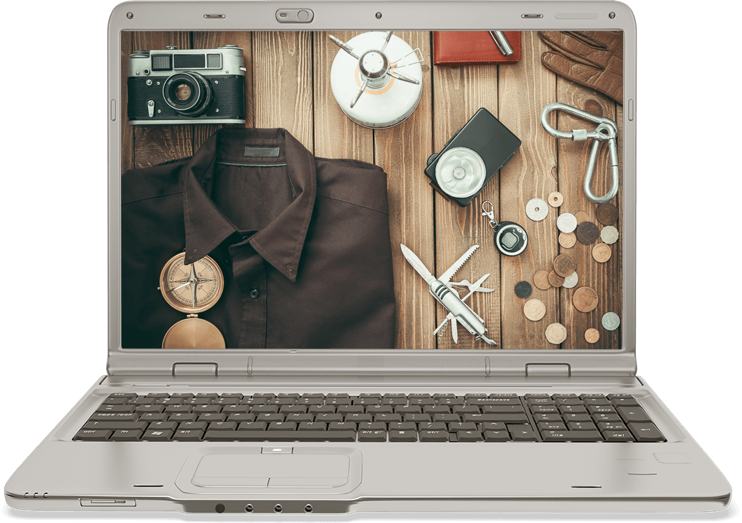 Starszy laptop